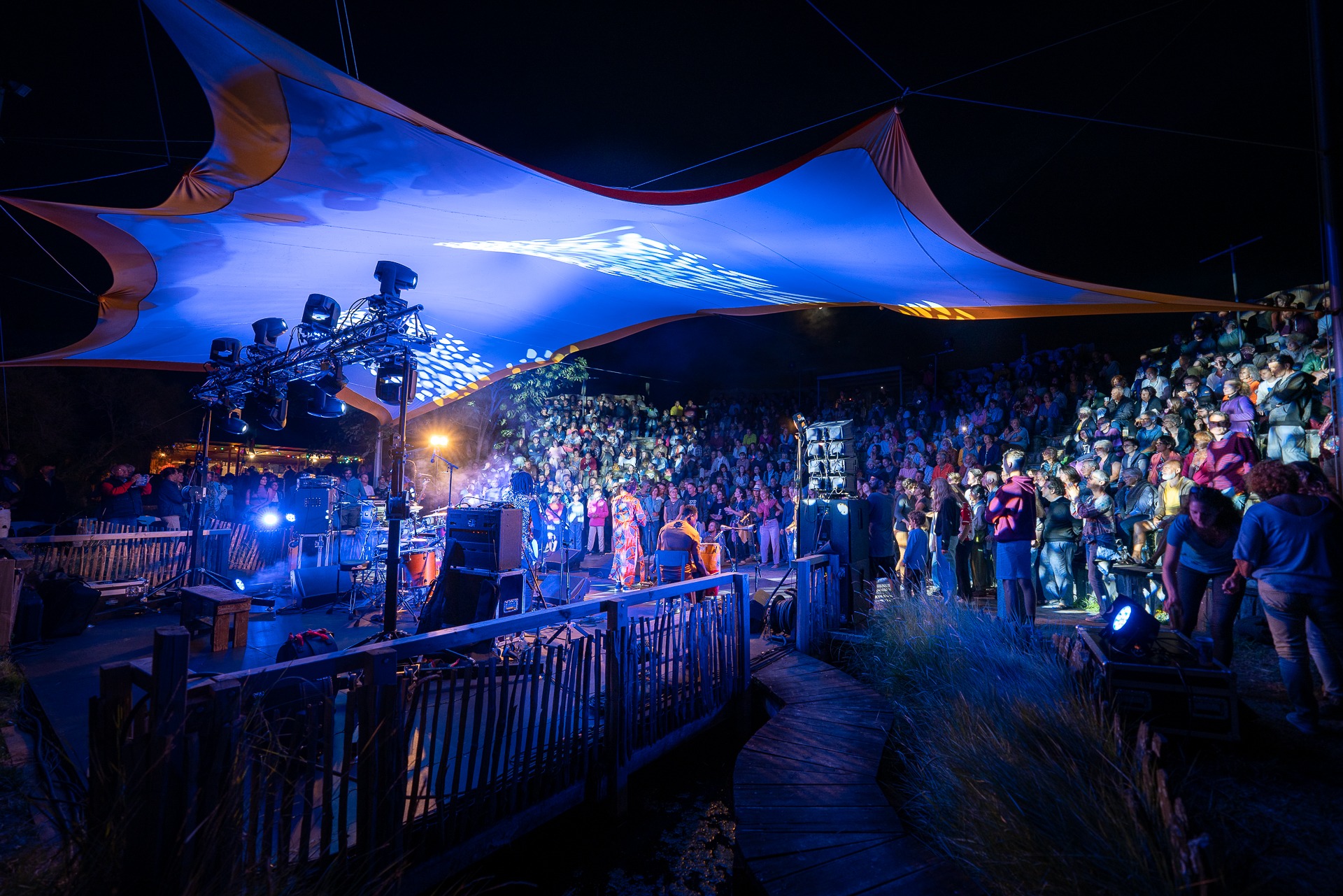 Le Théâtre d'Ardoise un soir de concert