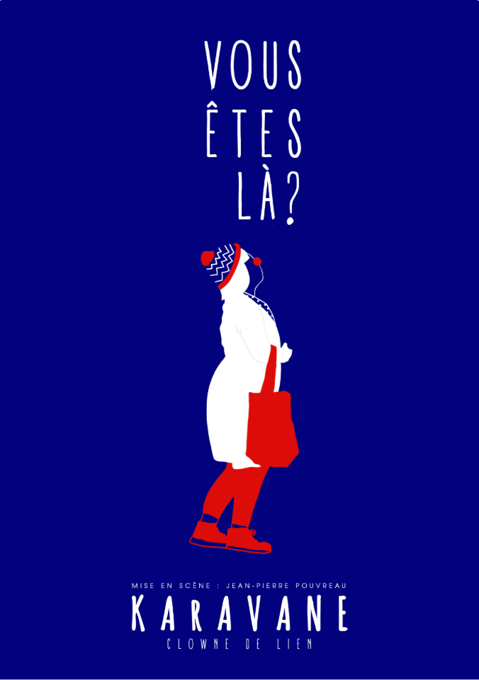 affiche karavane pour le festival "les estivases" à l'île d'oléron