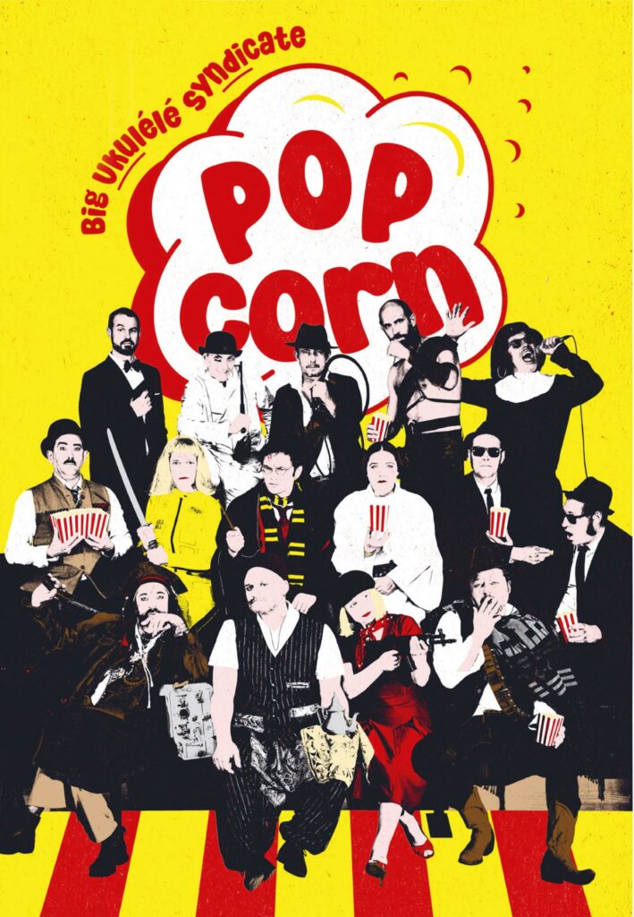 Affiche de Bus Pop Corn Ukulélé