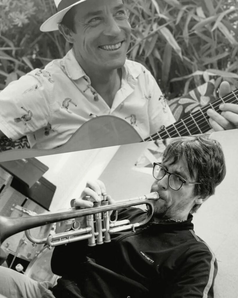 photo de marc niess et arnold pour le festival Les Estivases à l'Île d'oléron